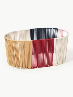 Handgewebter Wäschekorb Gabe aus Seil