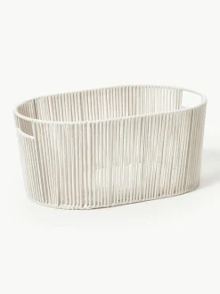 Handgewebter Wäschekorb Gabe aus Seil