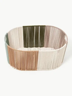 Handgewebter Wäschekorb Gabe aus Seil