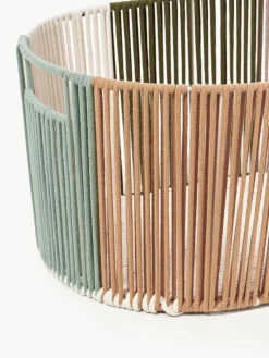 Handgewebter Wäschekorb Gabe aus Seil