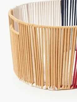 Handgewebter Wäschekorb Gabe aus Seil