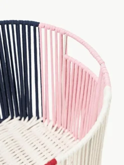 Handgewebter Wäschekorb Gabe aus Seil