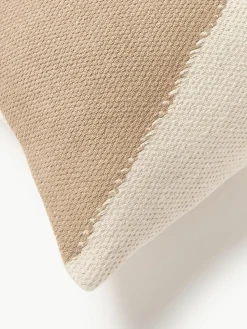 Handgewebtes XL Kissen Asta mit geometrischem Muster