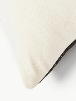 Handgewebtes XL Kissen Asta mit geometrischem Muster