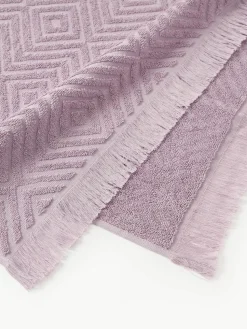 Handtuch Jacqui mit Hoch-Tief-Muster, in verschiedenen Größen