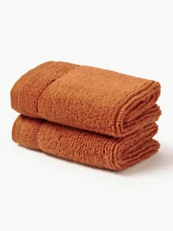 Handtuch Luxe mit Streifenbordüre, in verschiedenen Größen