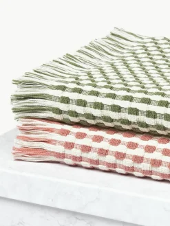 Handtuch-Set Juniper mit Hoch-Tief-Struktur, in verschiedenen Setgrößen