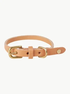 Haustier-Halsband Robin aus Leder, L 35 cm