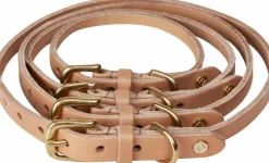 Haustier-Halsband Robin aus Leder, L 35 cm