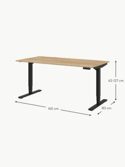 Höhenverstellbarer Schreibtisch Y-Line, in verschiedenen Größen