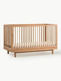 Höhenverstellbares Babybett Pure aus Eichenholz, 70 x 140 cm