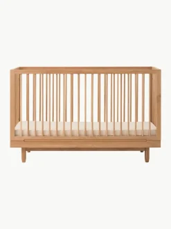 Höhenverstellbares Babybett Pure aus Eichenholz, 70 x 140 cm