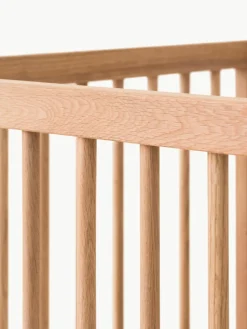 Höhenverstellbares Babybett Pure aus Eichenholz, 70 x 140 cm