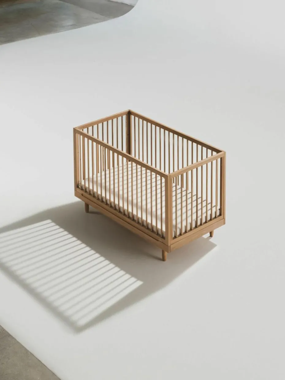Höhenverstellbares Babybett Pure aus Eichenholz, 70 x 140 cm