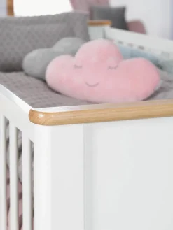 Höhenverstellbares Holz-Babybett Ava, 70 x 140 cm