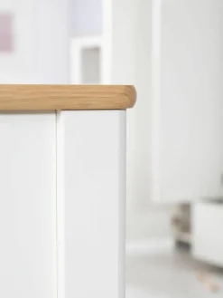 Höhenverstellbares Holz-Babybett Ava, 70 x 140 cm