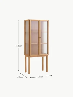 Highboard Curiosity aus Eichenholz