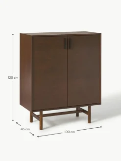 Highboard Diana aus Eichenholz