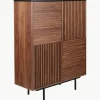 Highboard Nuance mit Rillen-Dekor