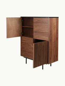 Highboard Nuance mit Rillen-Dekor