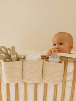 Hängender Aufbewahrungskorb Bobby, handgefertigt