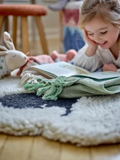 Hochflor-Kinderteppich Dolly aus Wolle