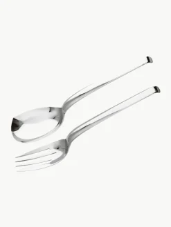 Hochglanzpoliertes Salatbesteck Living