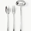 Hochglanzpoliertes Servierbesteck-Set Sculpt aus Edelstahl, 3-tlg.