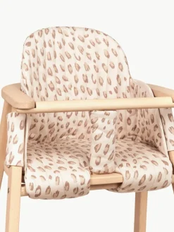 Hochstuhl-Sitzkissen Growing Green aus Bio-Baumwolle