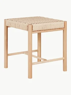 Hocker Abano aus Pappelholz