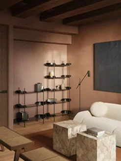 Hohes Metall-Regal Taru