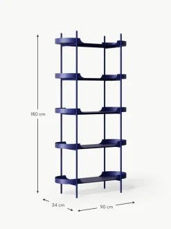 Hohes Metall-Regal Taru