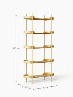 Hohes Metall-Regal Taru