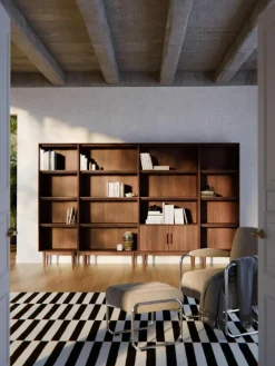 Hohes Regal Paul aus Mangoholz