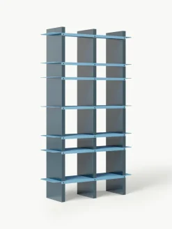 Hohes Regal Rami mit Metall-Elementen