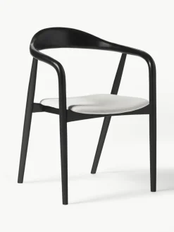 Holz-Armlehnstuhl Angelina mit Sitzpolster