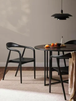 Holz-Armlehnstuhl Angelina