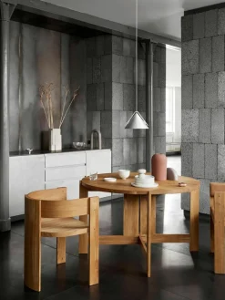 Holz-Armlehnstuhl Collector