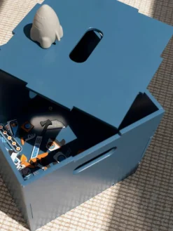 Holz-Aufbewahrungsbox Cube