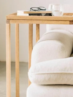 Holz-Beistelltisch Volcano