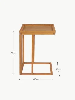 Holz-Beistelltisch Volcano