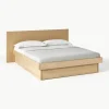 Holzbett Sato mit Schubladen und Kopfteil