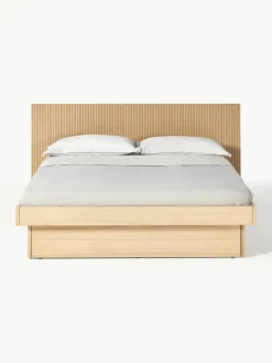 Holzbett Sato mit Schubladen und Kopfteil