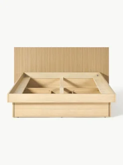 Holzbett Sato mit Schubladen und Kopfteil