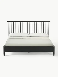 Holzbett Windsor mit Kopfteil aus Kiefernholz