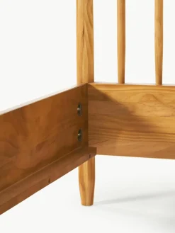 Holzbett Windsor mit Kopfteil aus Kiefernholz