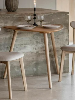 Holz-Esstisch Hatfield, 80 x 90 cm