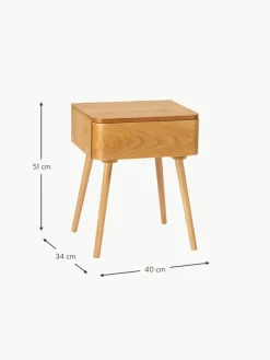 Holz-Nachttisch Gunydin