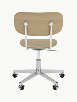 Holz-Schreibtischstuhl Co, höhenverstellbar