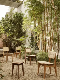 Holzstuhl C-Chair aus Eichenholz